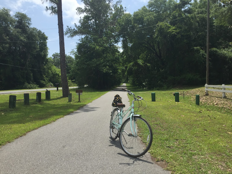 My beautiful Luna bike working hard on the trail
