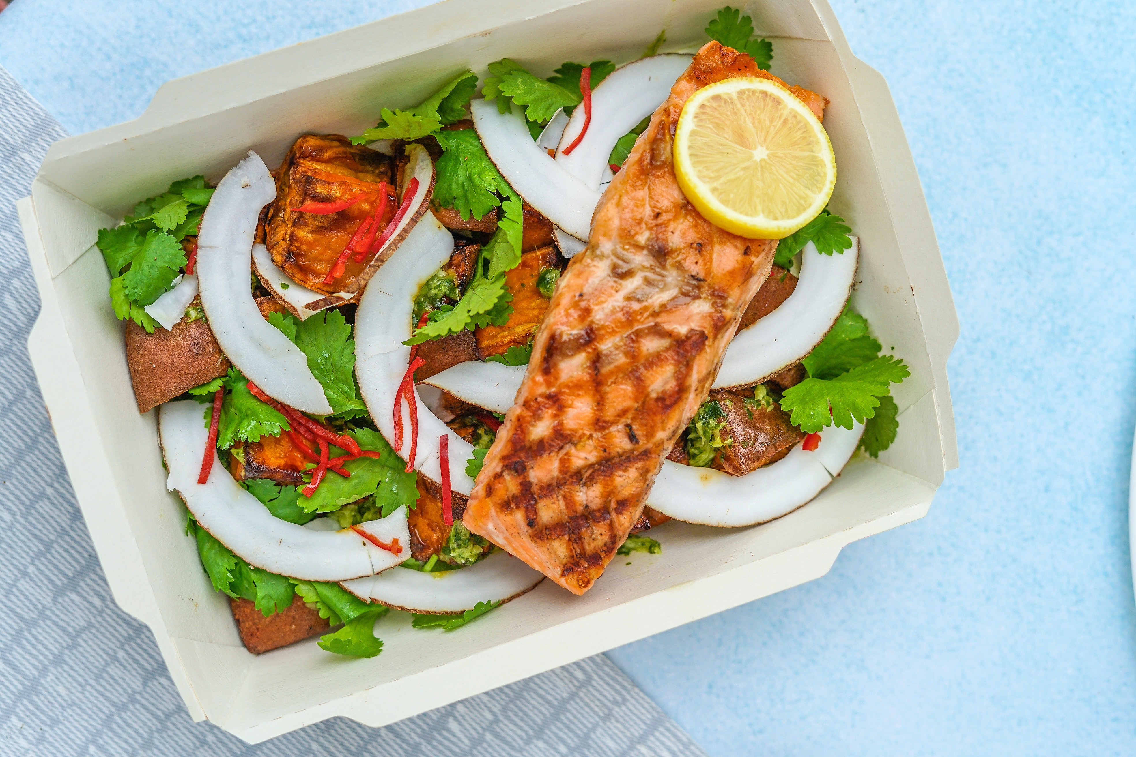 *Warming up to seafood one scale at a time*